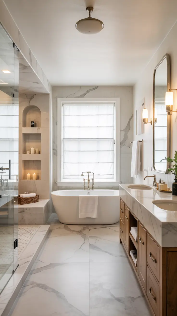 34 Bathroom Interior Ideas 2026: Modern, Luxury, Farmhouse, Bohemian, and More