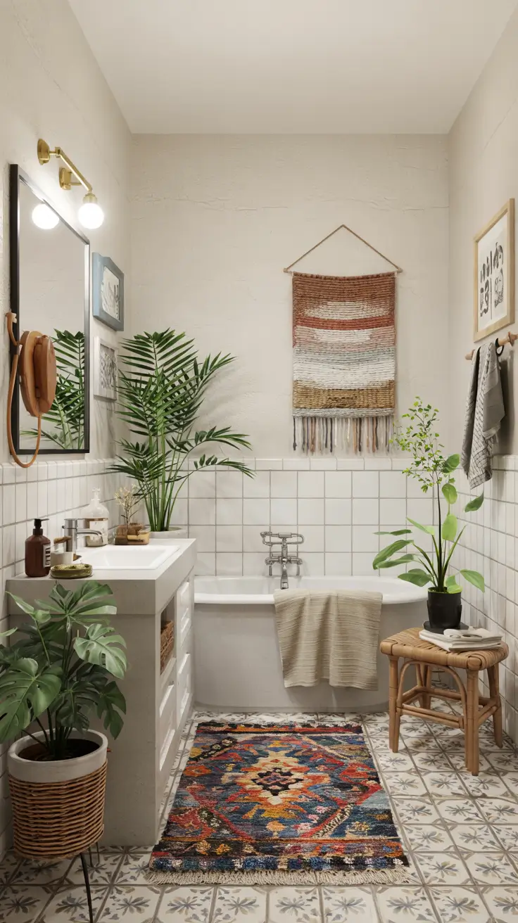 34 Bathroom Interior Ideas 2026: Modern, Luxury, Farmhouse, Bohemian, and More
