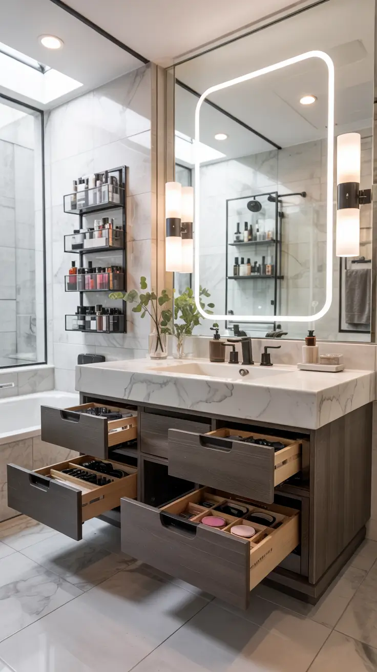 28 Bathroom Organizer Ideas 2026 For Stylish And Practical Storage