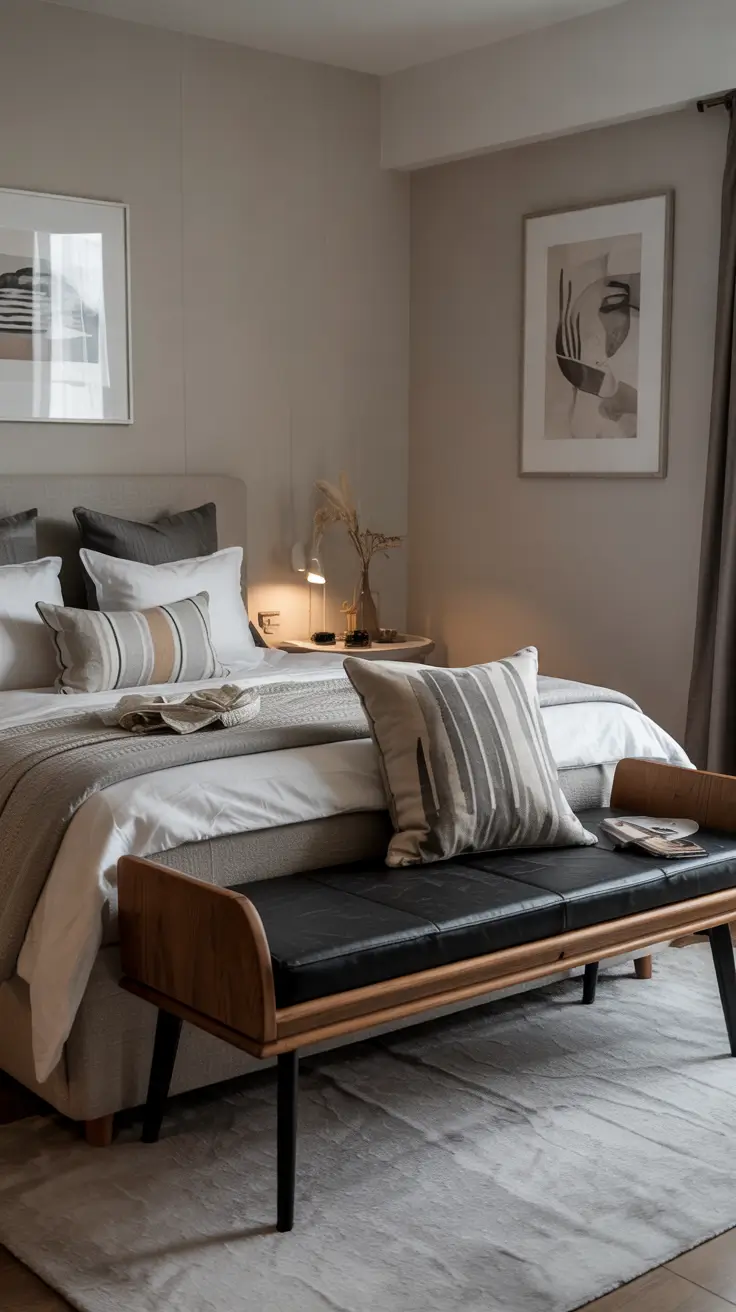 28 Bedroom Bench Ideas 2026 For Modern, Small, And Stylish Spaces