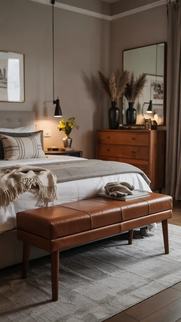 28 Bedroom Bench Ideas 2026 For Modern, Small, And Stylish Spaces