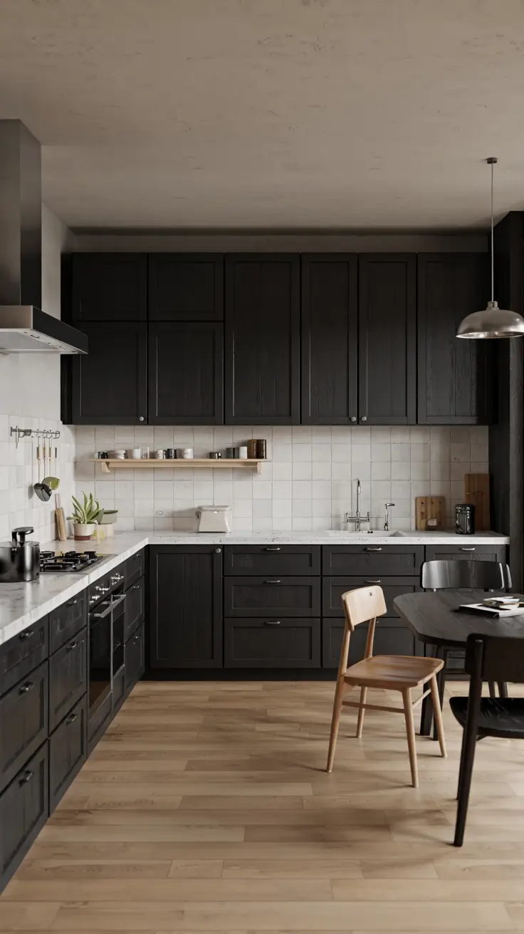 34 Black Kitchen Ideas 2026 for Modern, Small, and Stylish Homes