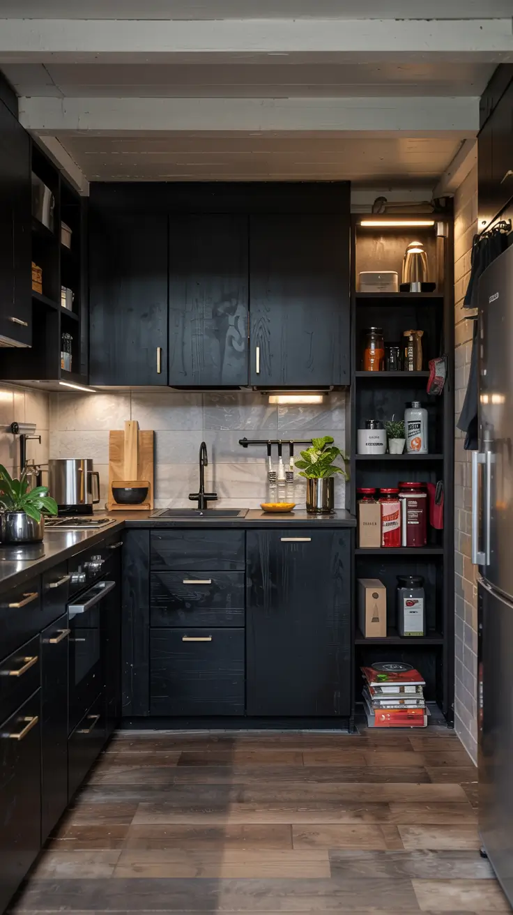 34 Black Kitchen Ideas 2026 for Modern, Small, and Stylish Homes