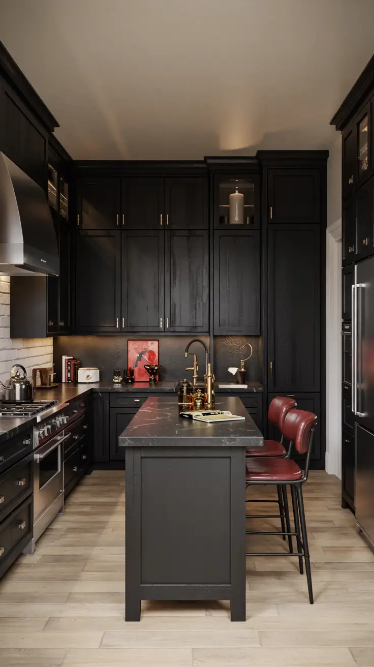 34 Black Kitchen Ideas 2026 for Modern, Small, and Stylish Homes