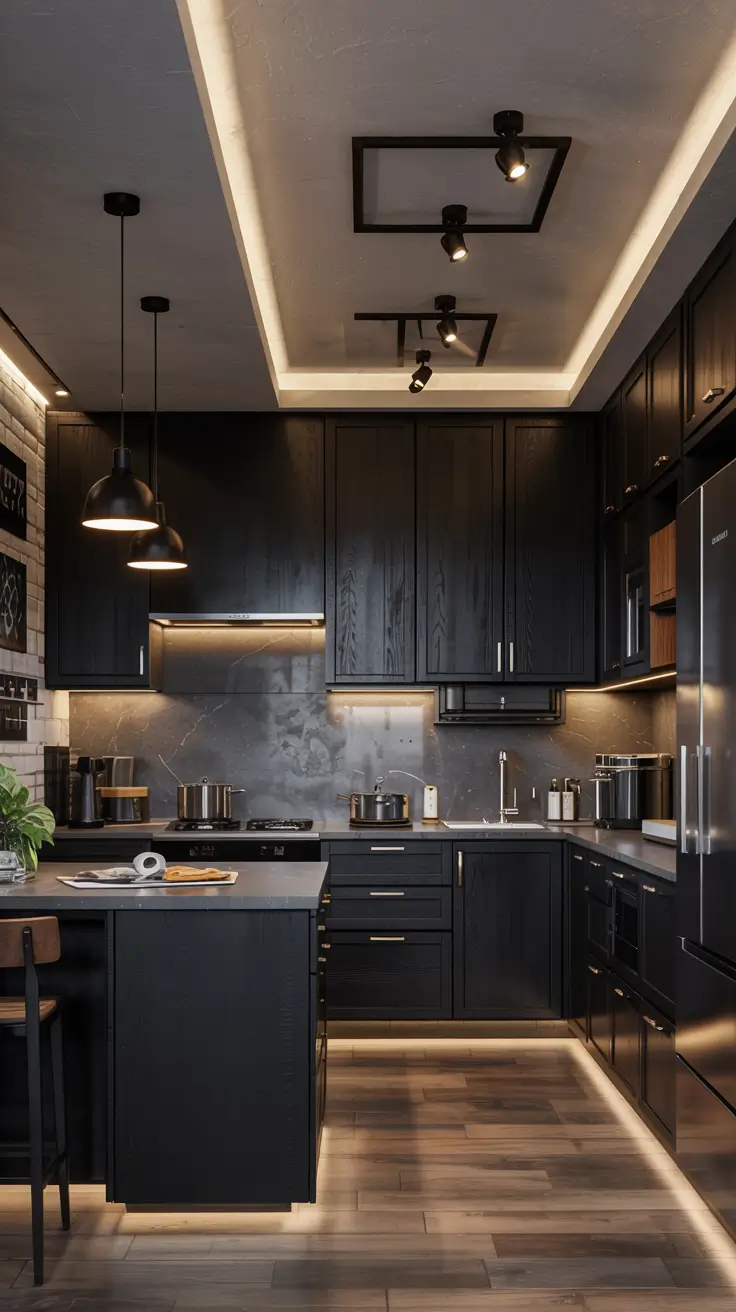 34 Black Kitchen Ideas 2026 for Modern, Small, and Stylish Homes