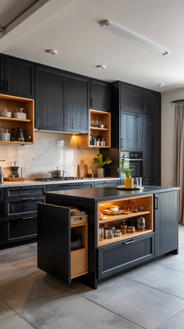 34 Black Kitchen Ideas 2026 for Modern, Small, and Stylish Homes