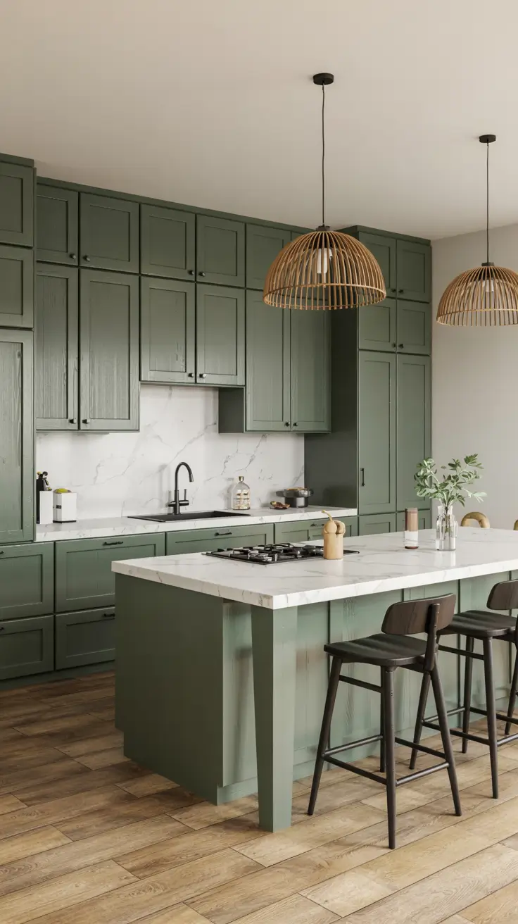 33 Green Kitchen Ideas 2026 – Stylish, Modern, and Timeless Design Inspiration