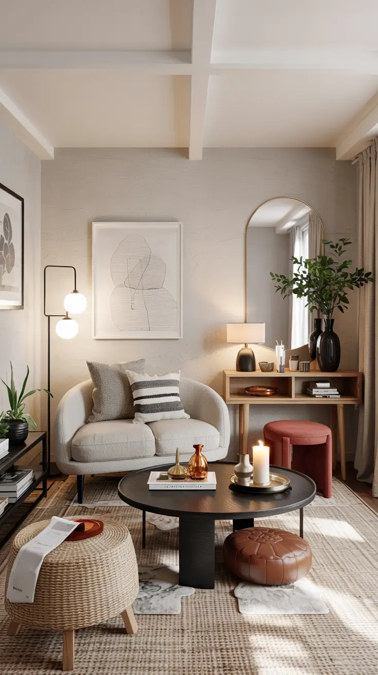 35 Small Apartment Living Room Ideas 2026 Cozy Modern Budget Friendly Designs