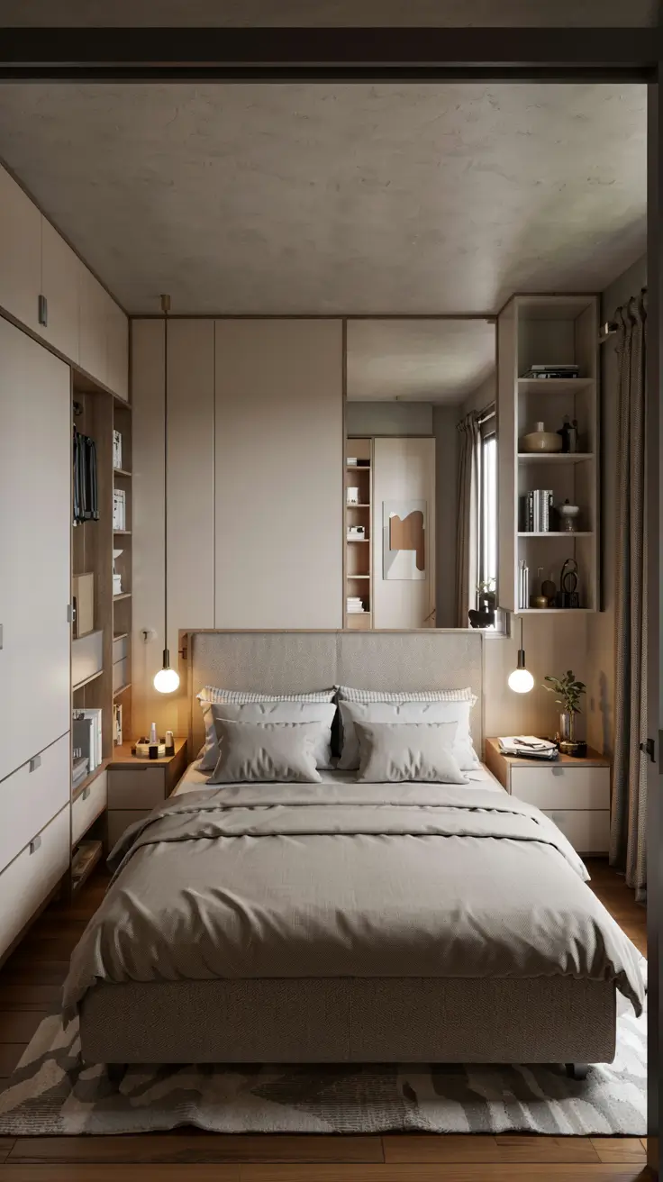 35 Tiny Bedroom Design 2026 – Smart Space Saving Ideas for Small Spaces