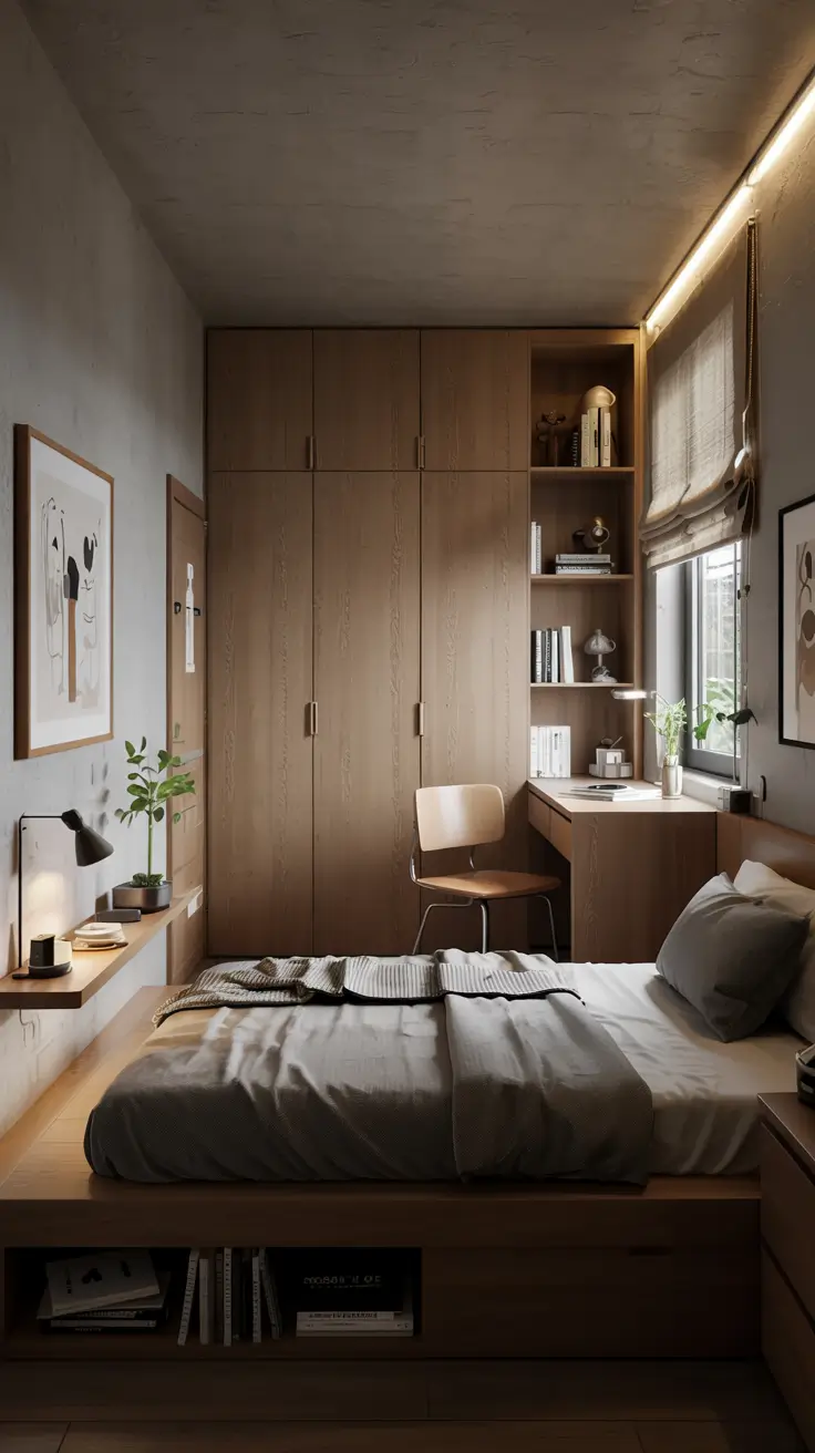 35 Tiny Bedroom Design 2026 – Smart Space Saving Ideas for Small Spaces