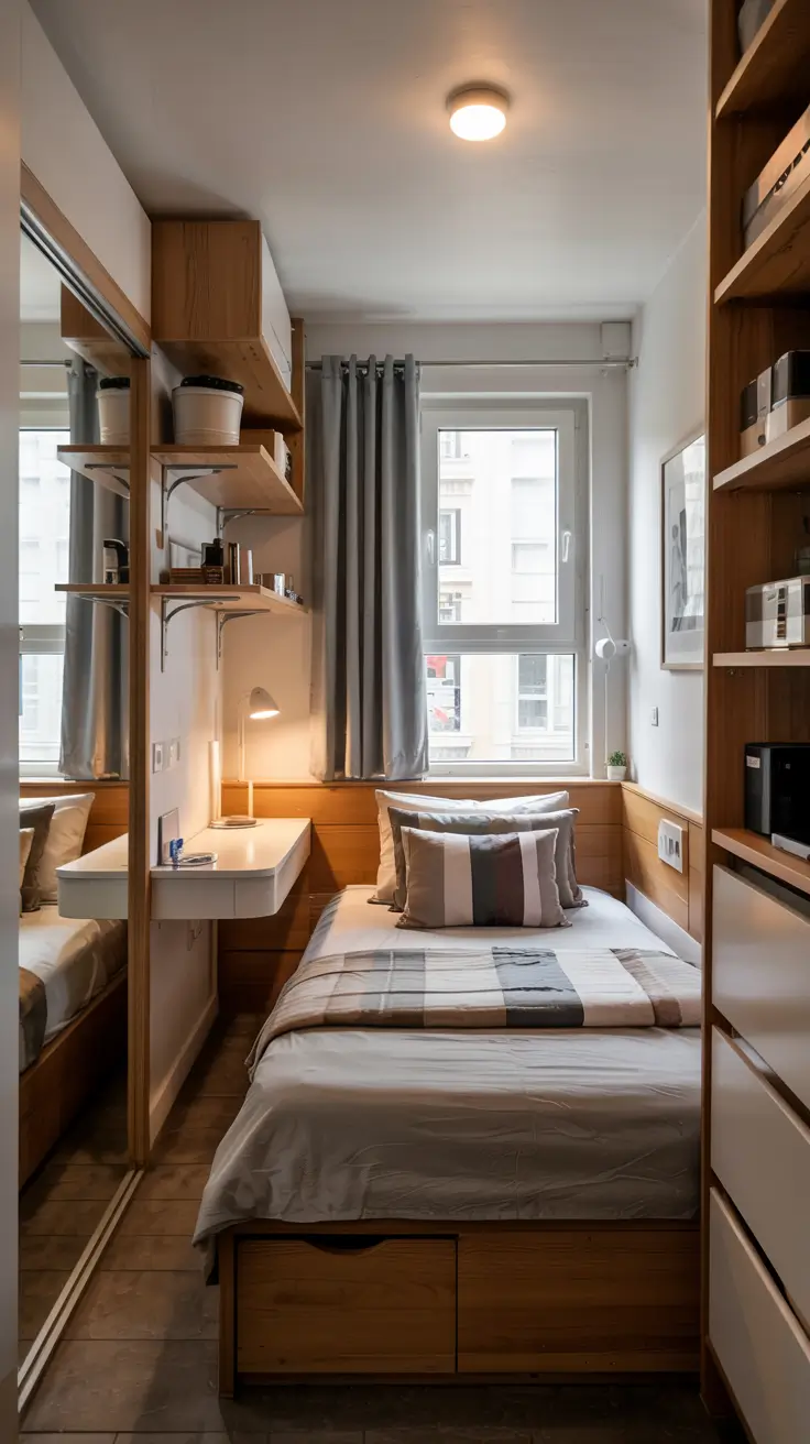 35 Tiny Bedroom Design 2026 – Smart Space Saving Ideas for Small Spaces