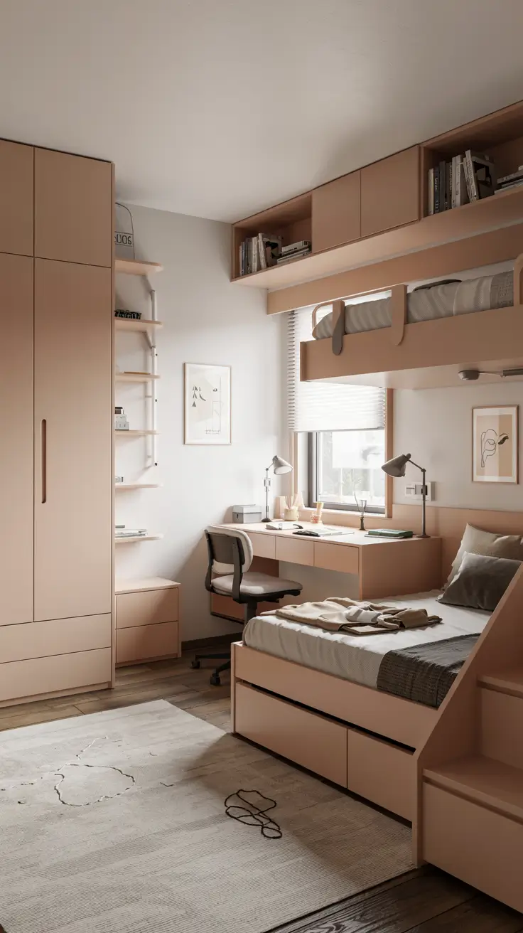 35 Tiny Bedroom Design 2026 – Smart Space Saving Ideas for Small Spaces