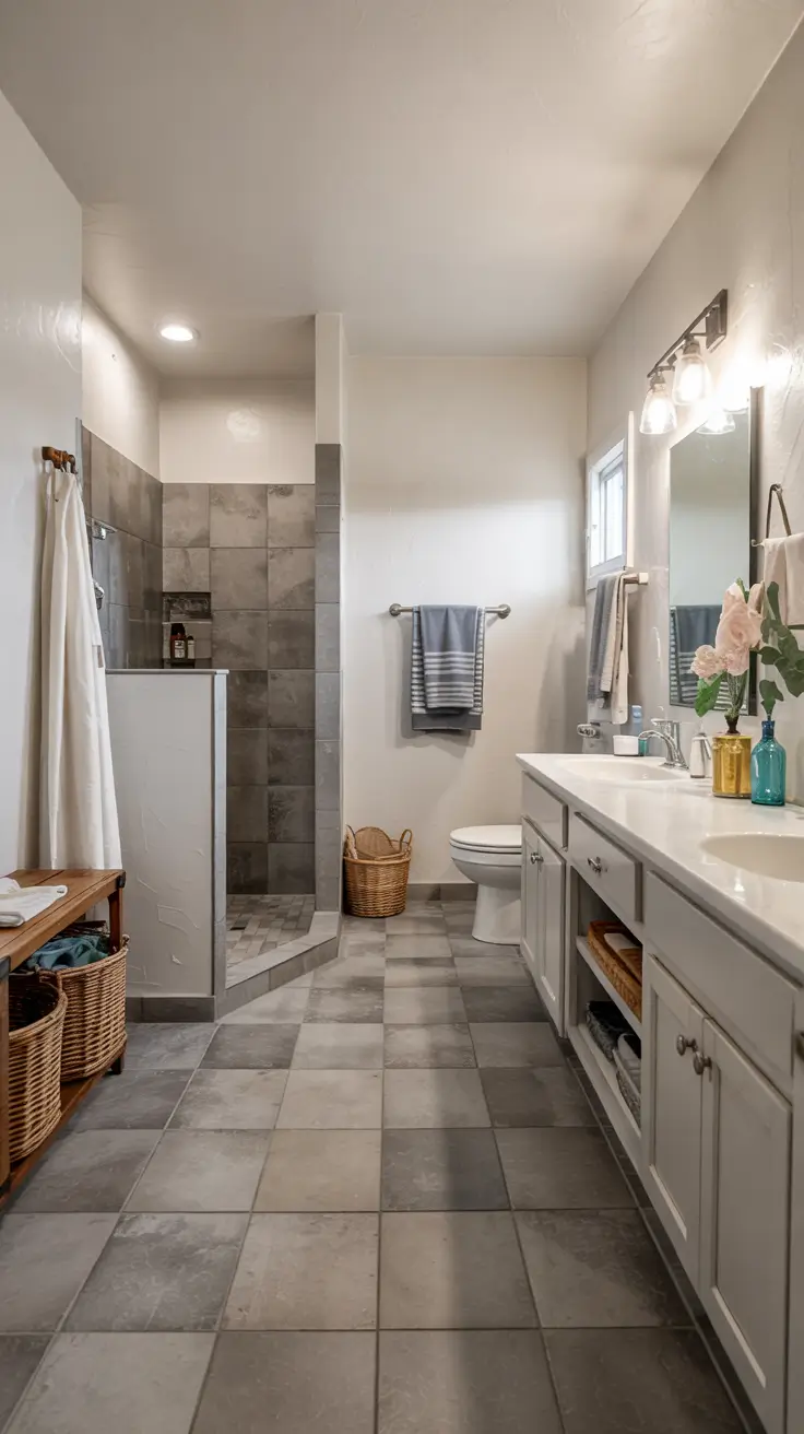 24 Bathroom Floor Tile Ideas 2026 For Stylish And Practical Bathrooms