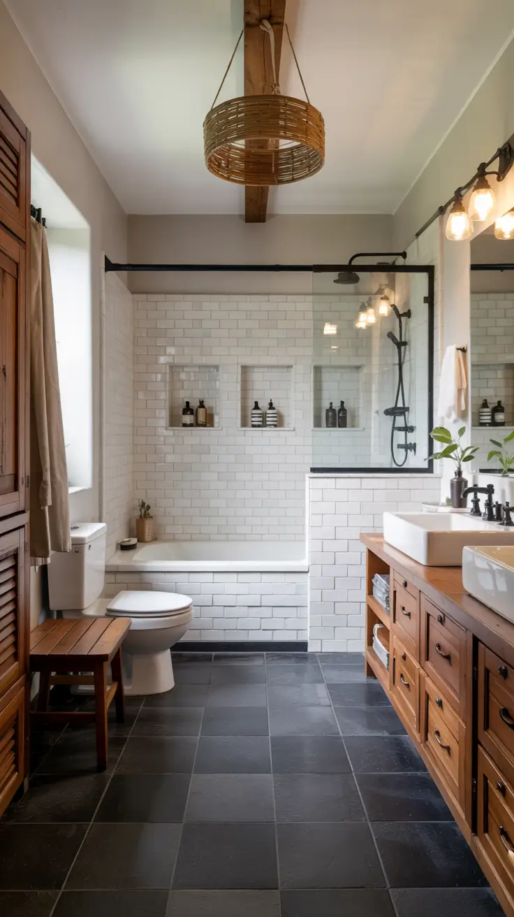 24 Bathroom Floor Tile Ideas 2026 For Stylish And Practical Bathrooms