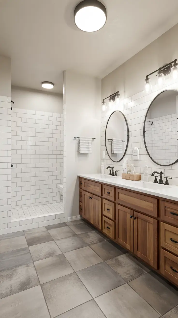 24 Bathroom Floor Tile Ideas 2026 For Stylish And Practical Bathrooms