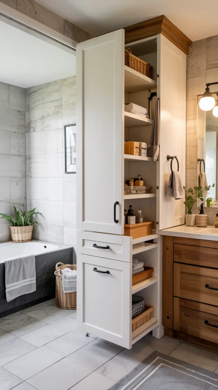 21 Bathroom Storage Cabinet Ideas 2026 For Smart And Stylish Homes