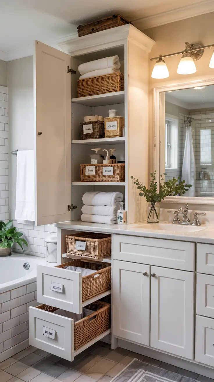 21 Bathroom Storage Cabinet Ideas 2026 For Smart And Stylish Homes