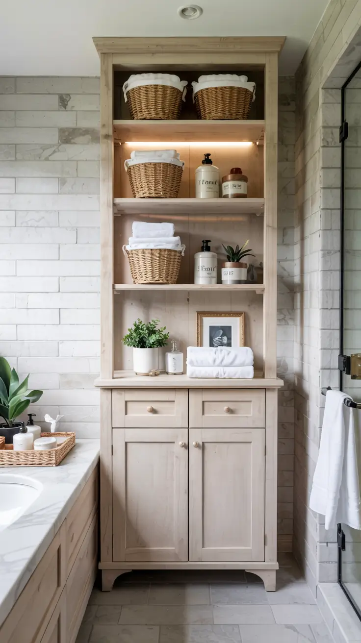 21 Bathroom Storage Cabinet Ideas 2026 For Smart And Stylish Homes