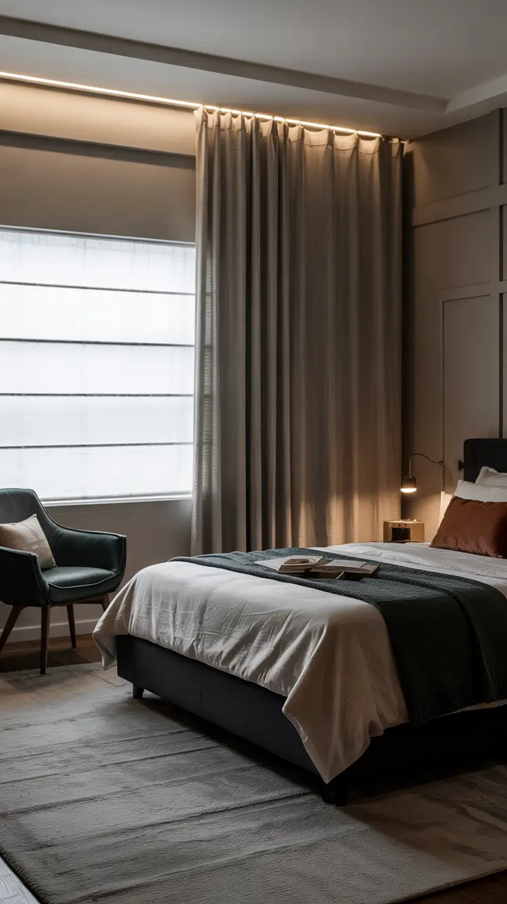 37 Bedroom Curtains Ideas 2026 For Modern, Aesthetic And Luxury Bedrooms