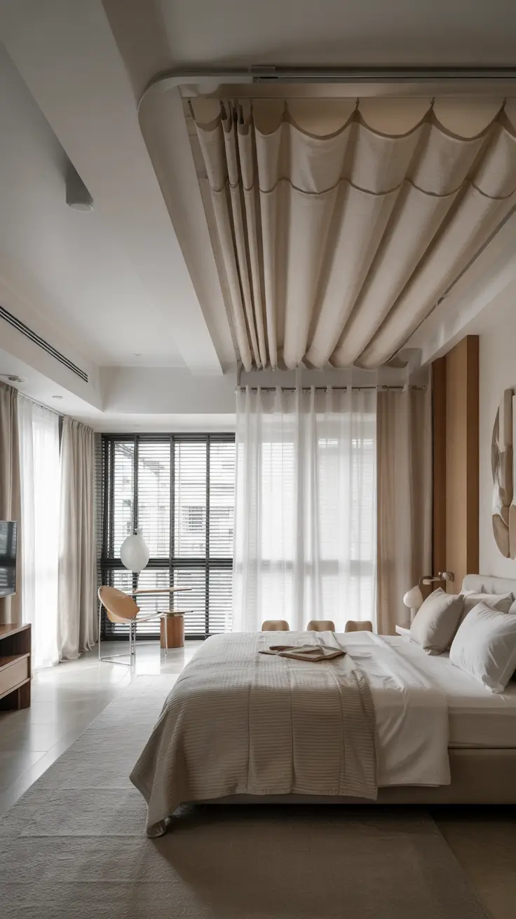 37 Bedroom Curtains Ideas 2026 For Modern, Aesthetic And Luxury Bedrooms