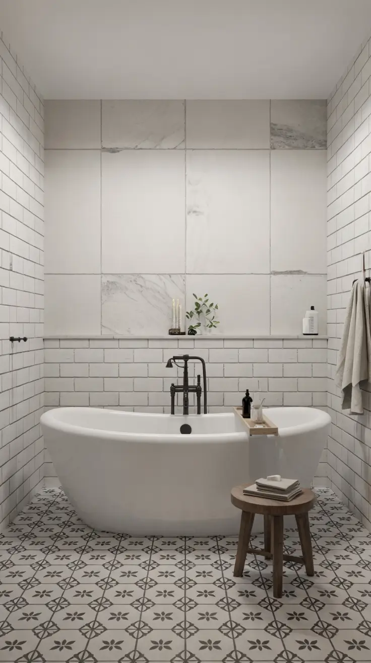 35 Black And White Bathroom Ideas 2026 Modern Luxury And Timeless Design