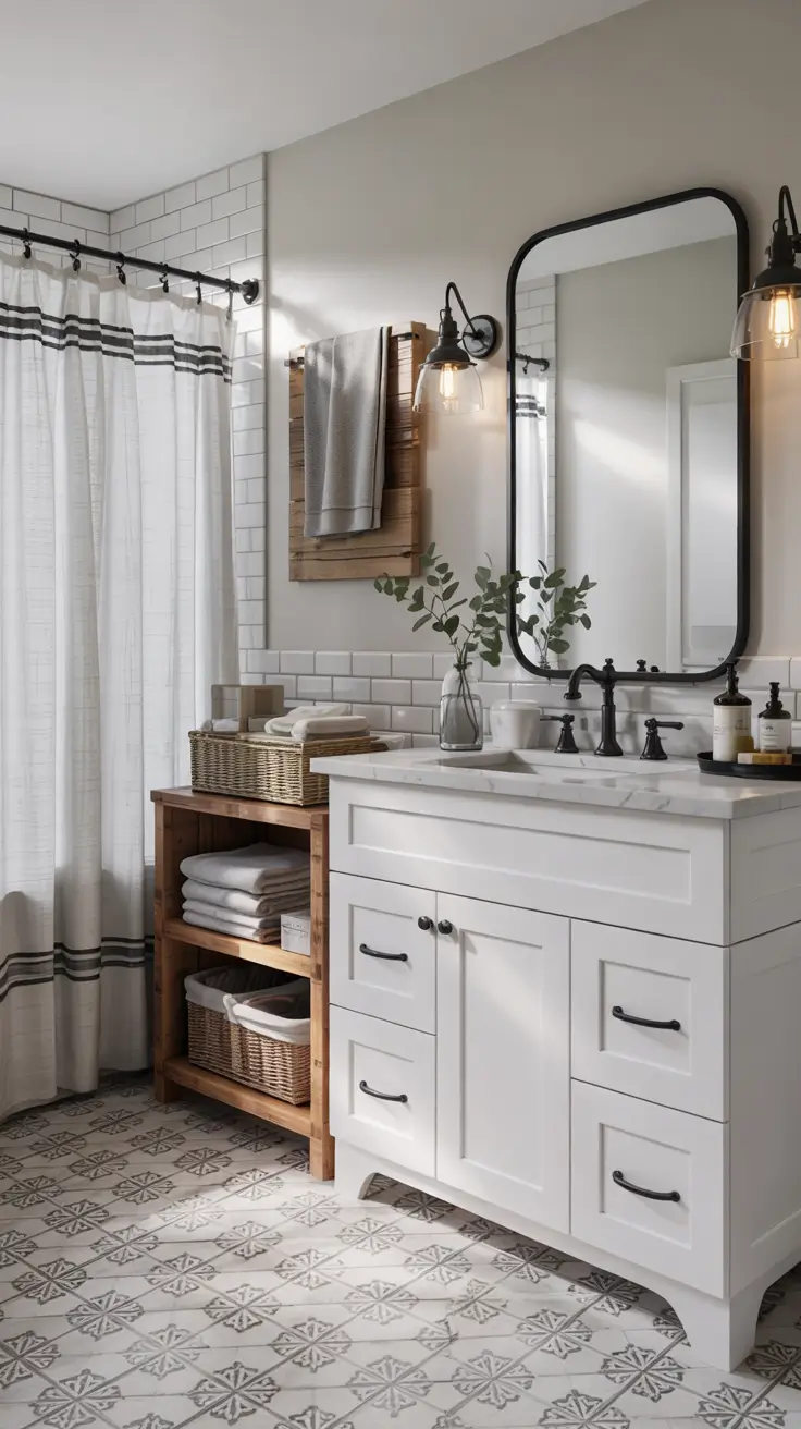 35 Black And White Bathroom Ideas 2026 Modern Luxury And Timeless Design