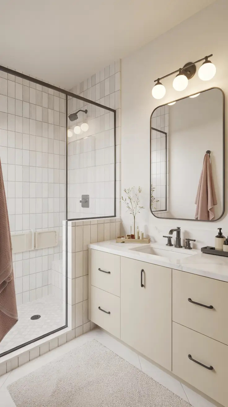 35 Black And White Bathroom Ideas 2026 Modern Luxury And Timeless Design