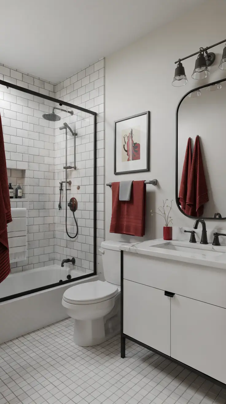 35 Black And White Bathroom Ideas 2026 Modern Luxury And Timeless Design