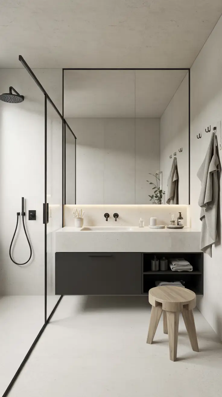 35 Black And White Bathroom Ideas 2026 Modern Luxury And Timeless Design