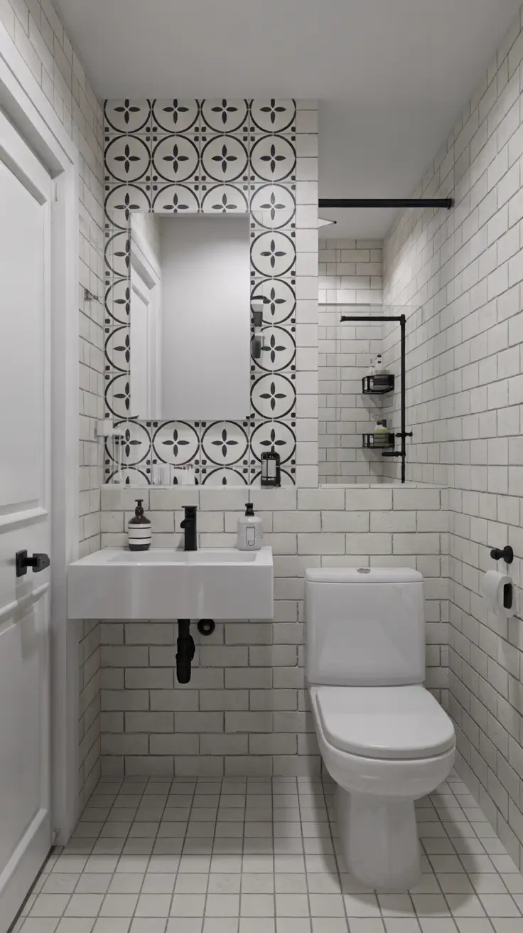 35 Black And White Bathroom Ideas 2026 Modern Luxury And Timeless Design