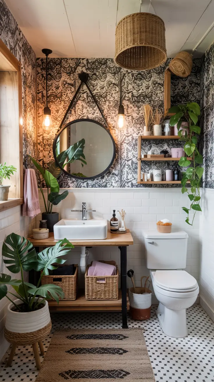 35 Black And White Bathroom Ideas 2026 Modern Luxury And Timeless Design