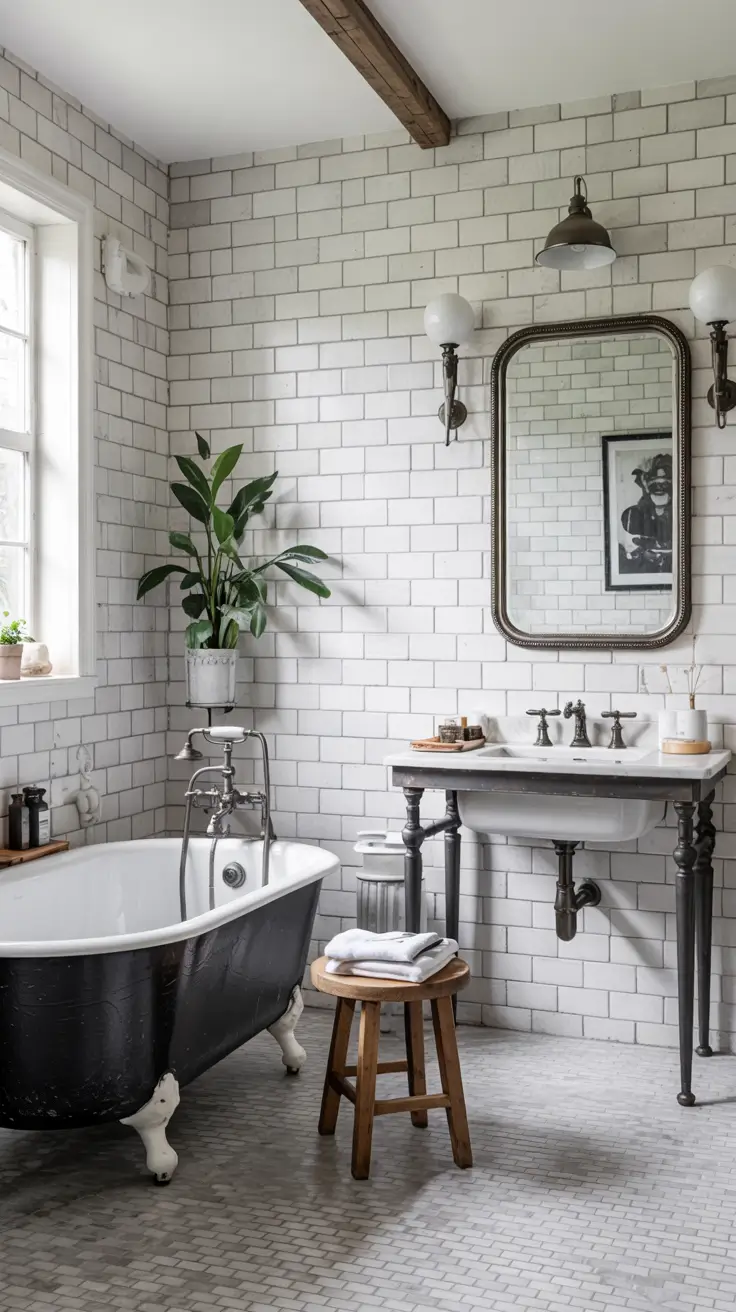 35 Black And White Bathroom Ideas 2026 Modern Luxury And Timeless Design