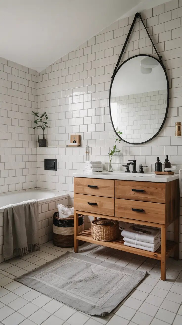 35 Black And White Bathroom Ideas 2026 Modern Luxury And Timeless Design