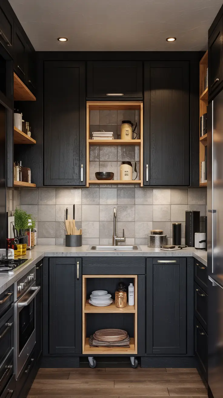 21 Dark Kitchen Ideas 2026 For Modern, Cozy And Stylish Homes