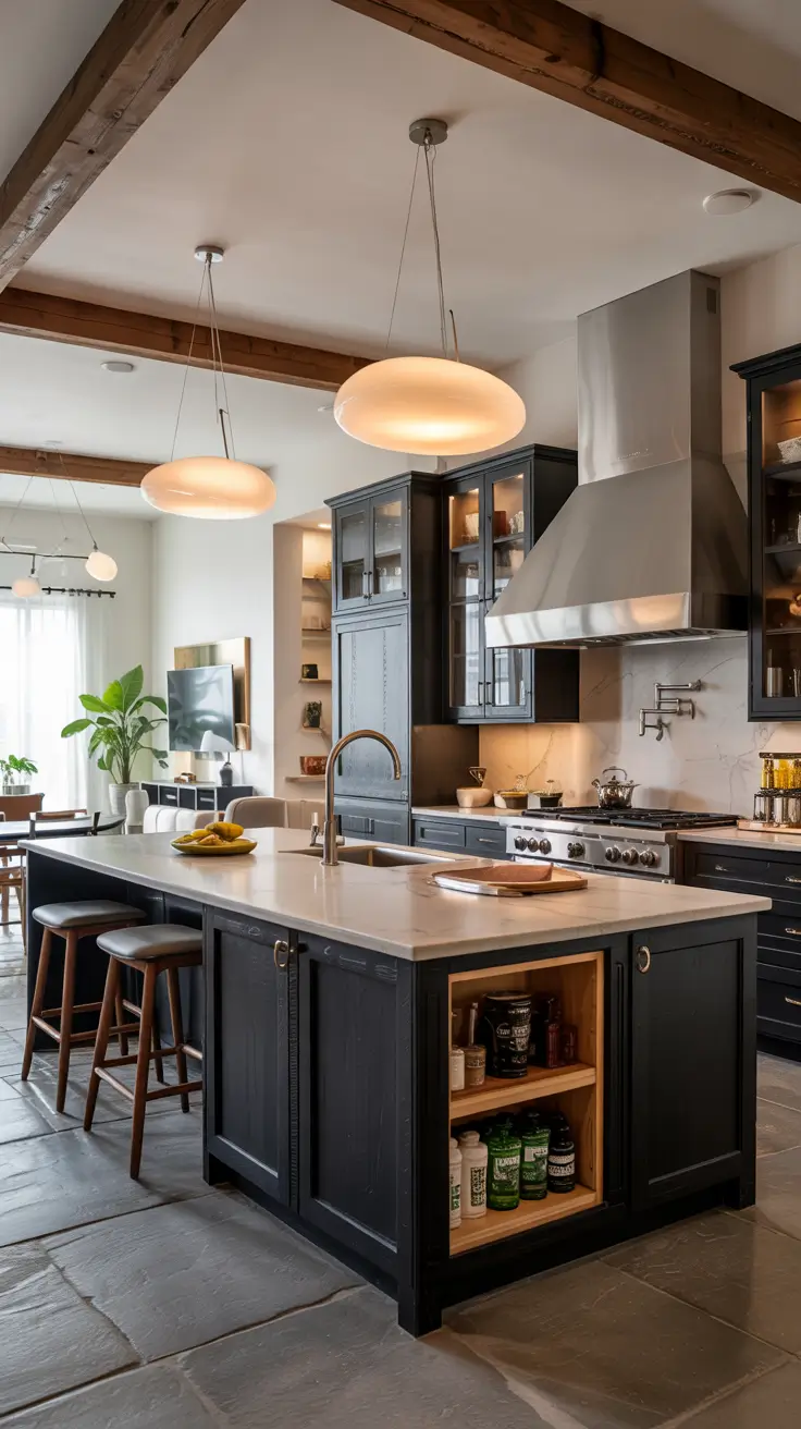 21 Dark Kitchen Ideas 2026 For Modern, Cozy And Stylish Homes