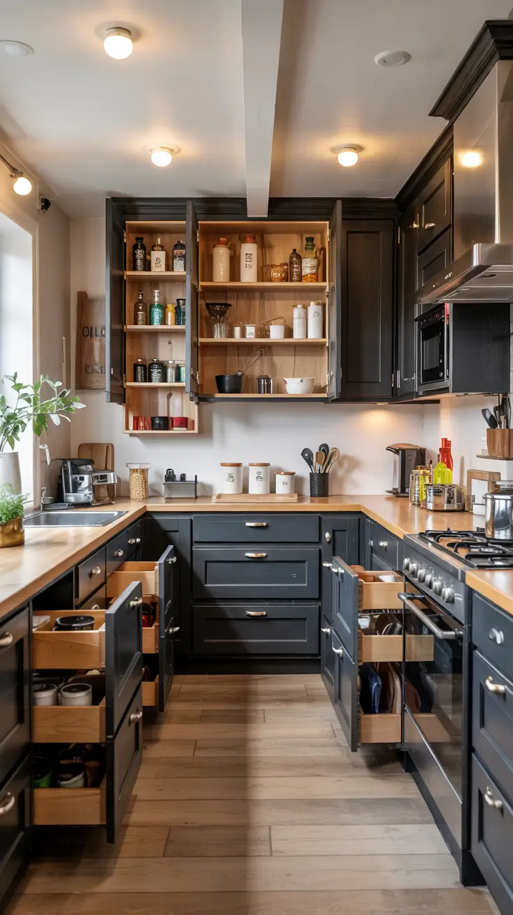 21 Dark Kitchen Ideas 2026 For Modern, Cozy And Stylish Homes