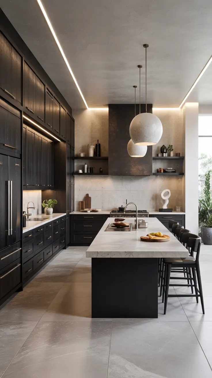 21 Dark Kitchen Ideas 2026 For Modern, Cozy And Stylish Homes