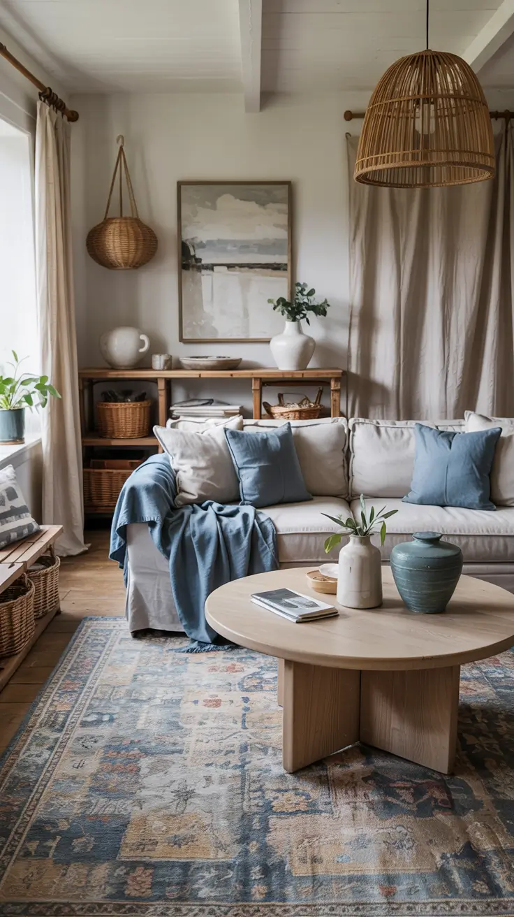 35 Farmhouse Living Room Ideas 2026 For Cozy Modern And Rustic Homes