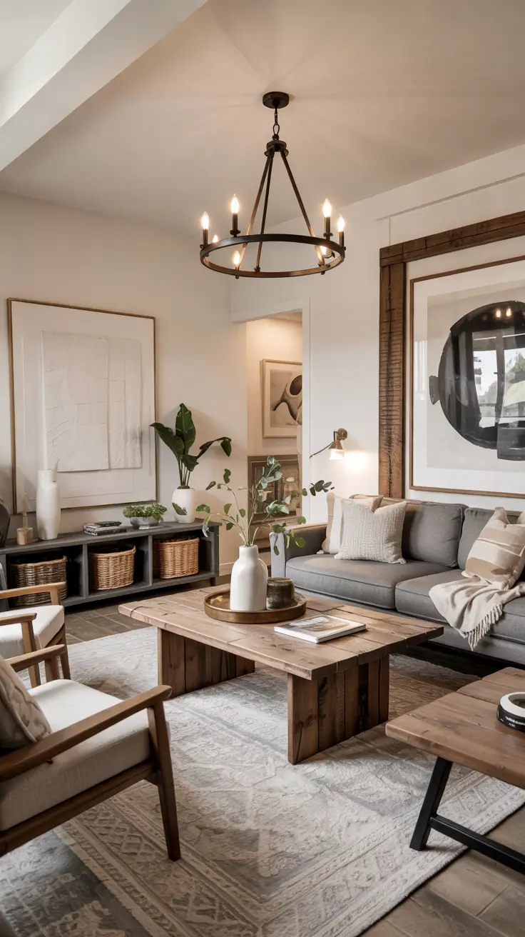 35 Farmhouse Living Room Ideas 2026 For Cozy Modern And Rustic Homes