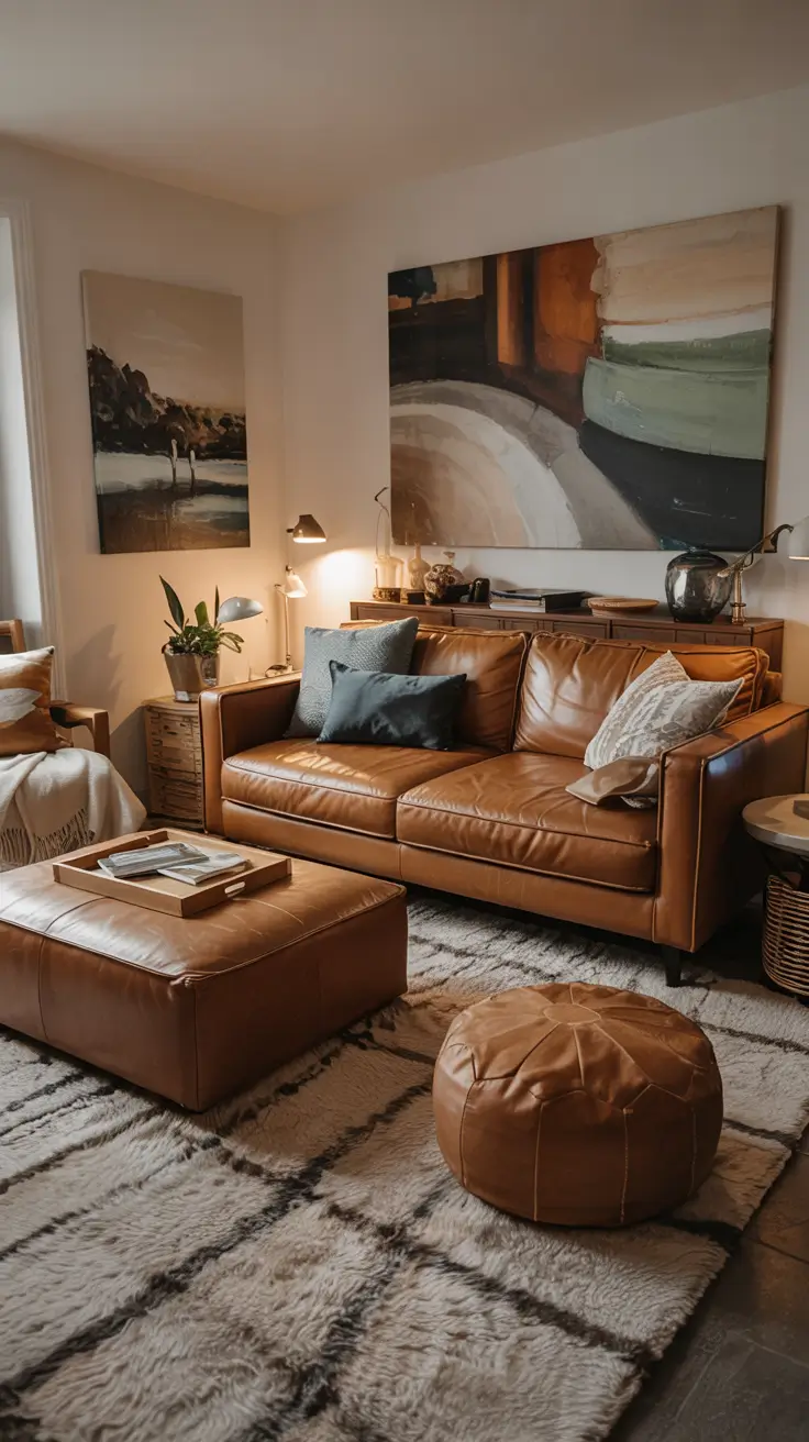 35 Leather Sofa Ideas 2026 For Modern And Timeless Living Rooms