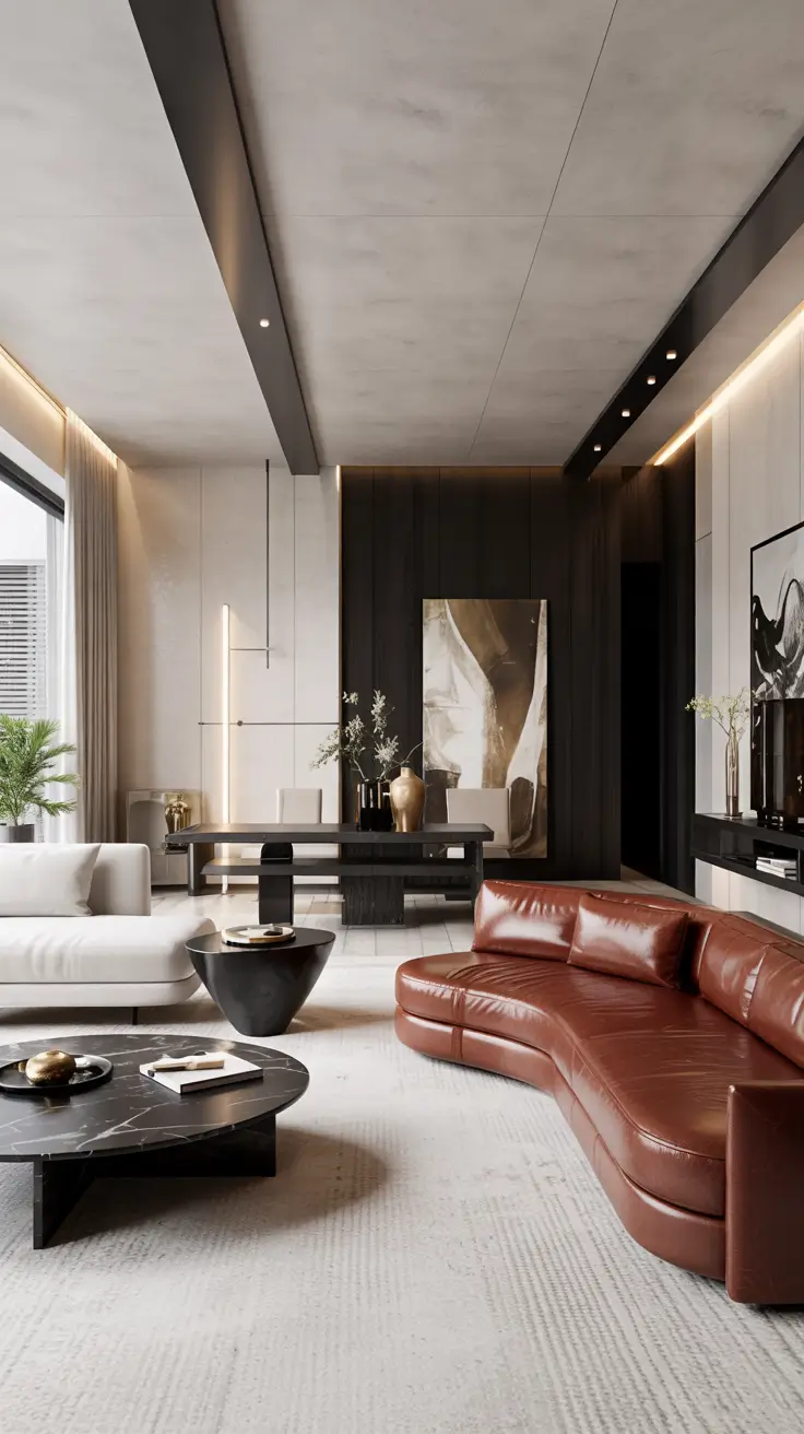 35 Leather Sofa Ideas 2026 For Modern And Timeless Living Rooms