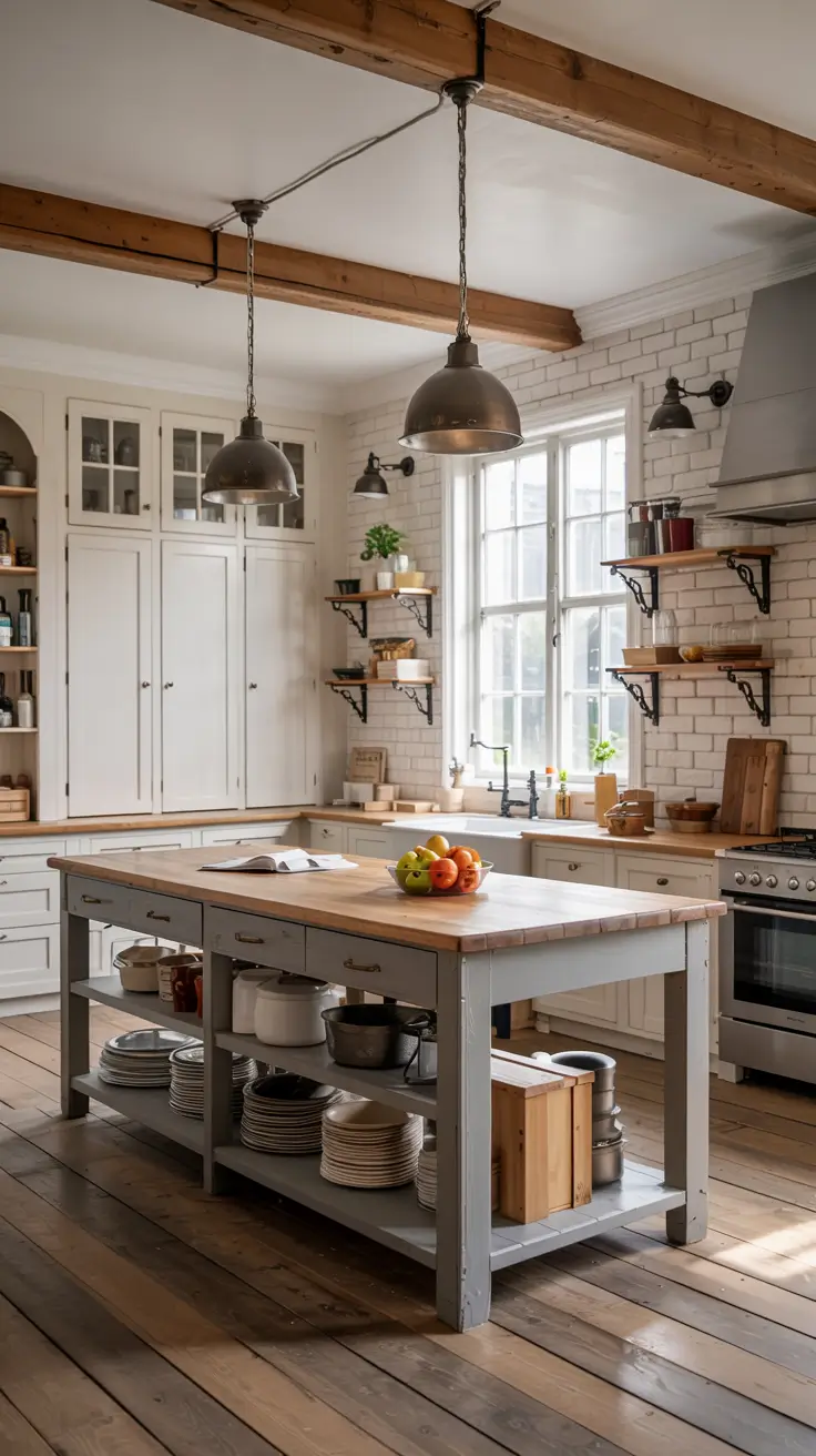 30 Rustic Kitchen Ideas 2026 For Cozy Farmhouse And Modern Homes