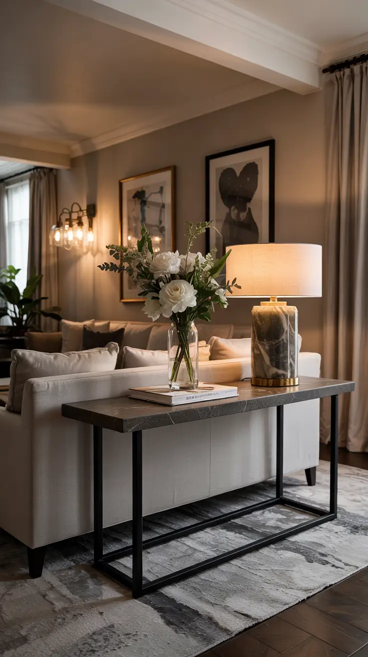 21 Sofa Table Design 2026 For Modern And Stylish Living Rooms