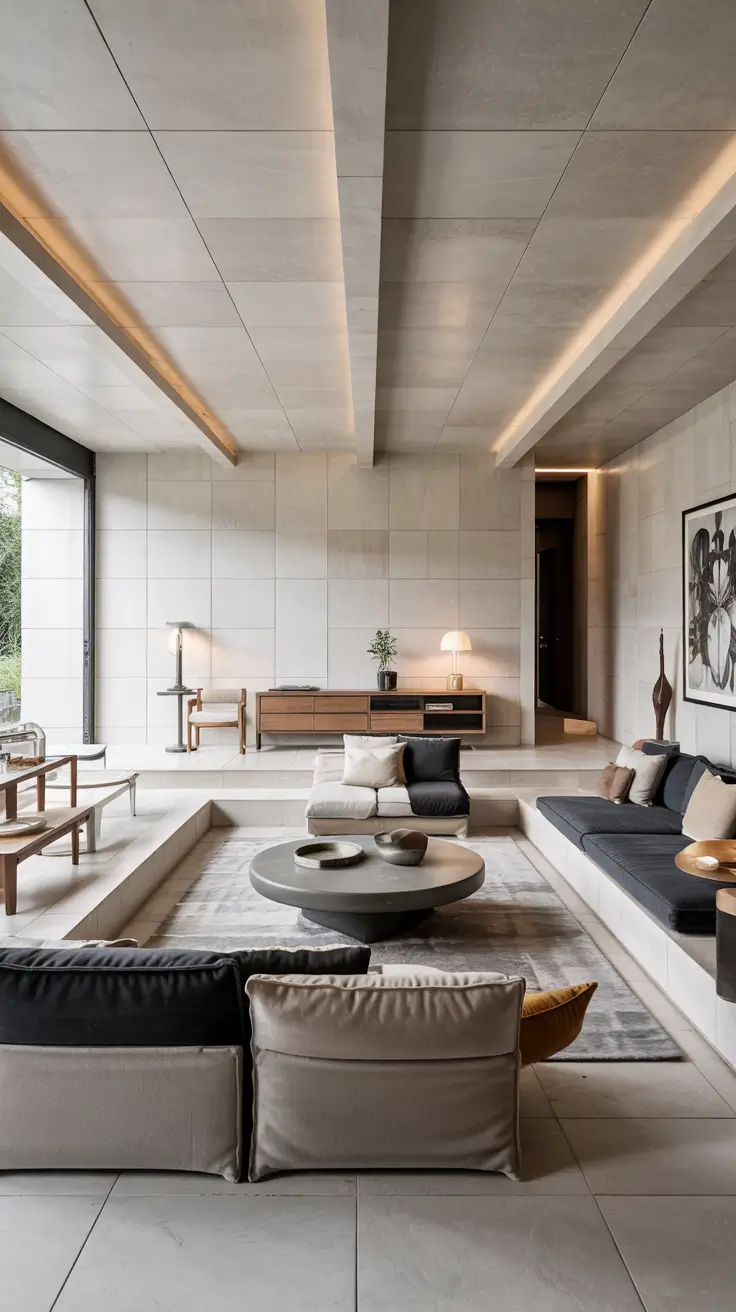 21 Sunken Living Room Ideas 2026 - Modern Layout, Minimalist Design, Large Inspiration