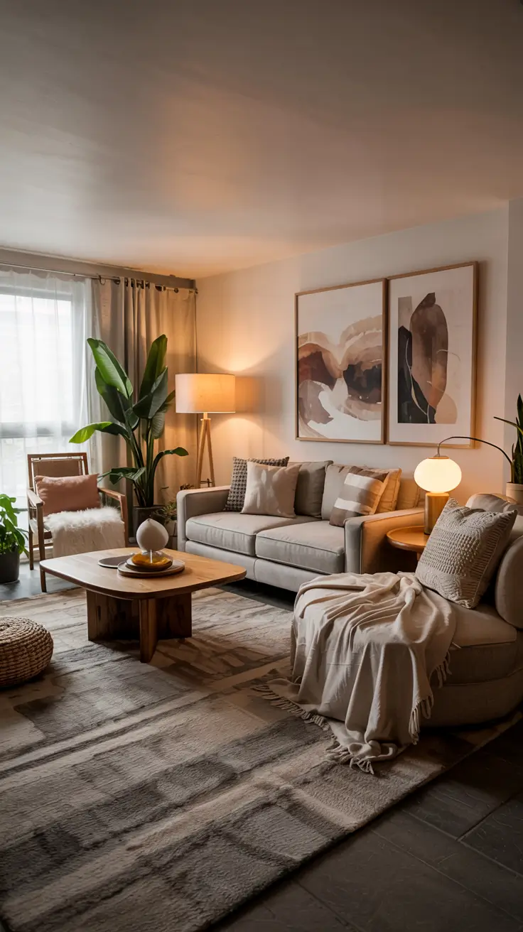 28 Apartment Living Room Ideas 2026 - Modern, Scandinavian, Grey Couch And Budget Trends