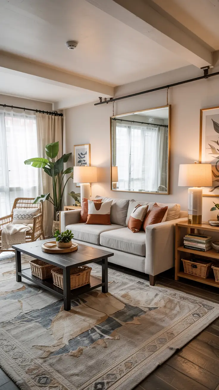 28 Apartment Living Room Ideas 2026 - Modern, Scandinavian, Grey Couch And Budget Trends