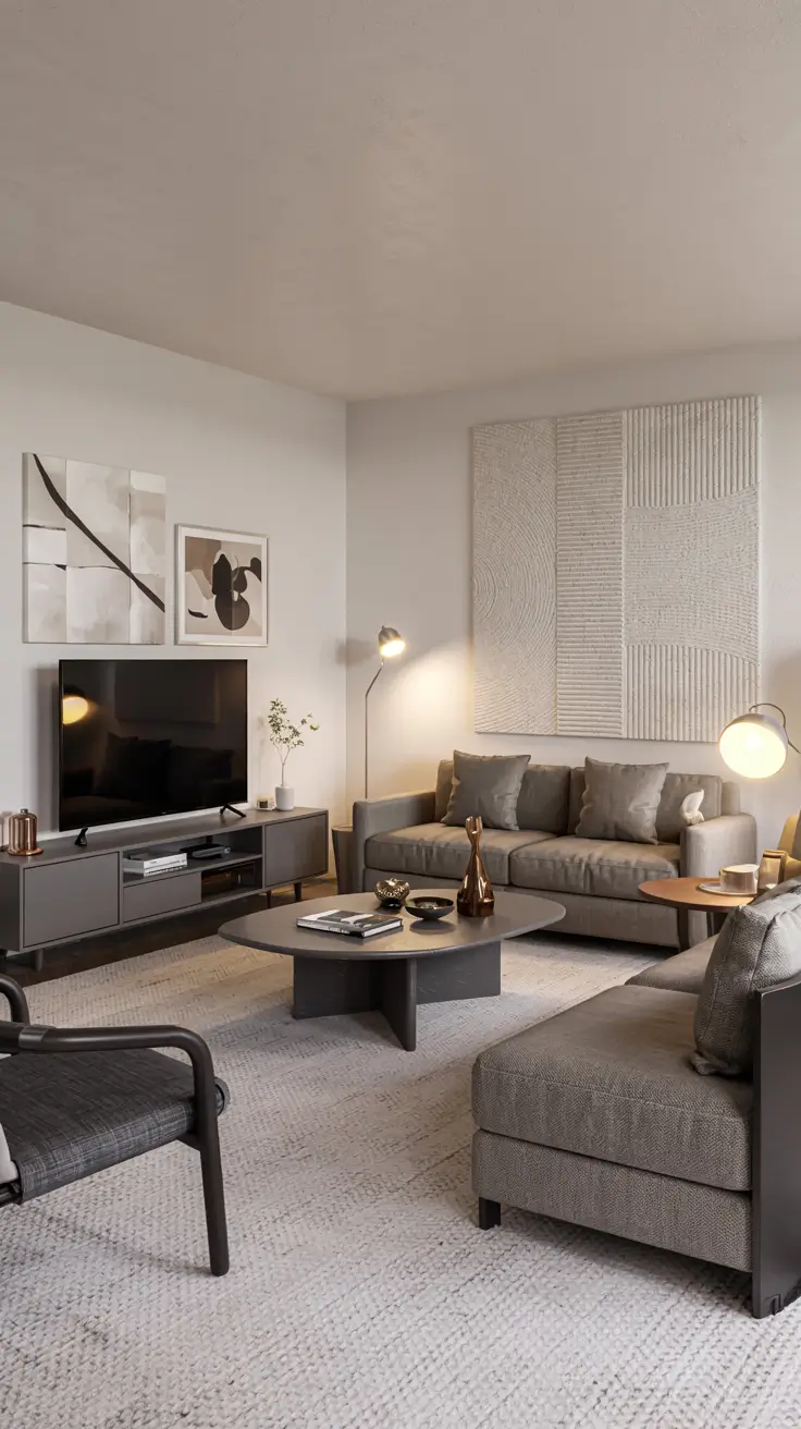 28 Apartment Living Room Ideas 2026 - Modern, Scandinavian, Grey Couch And Budget Trends