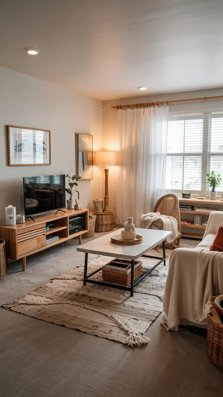 28 Apartment Living Room Ideas 2026 - Modern, Scandinavian, Grey Couch And Budget Trends