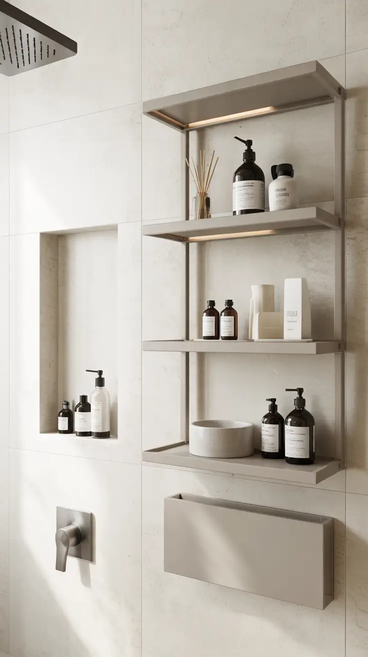 31 Bathroom Shelves Ideas 2026 for Creative Wall Storage and Modern Bathrooms