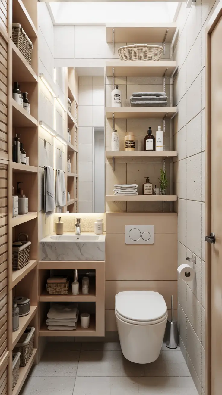 31 Bathroom Shelves Ideas 2026 for Creative Wall Storage and Modern Bathrooms